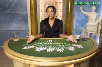 Mesa de Blackjack reals